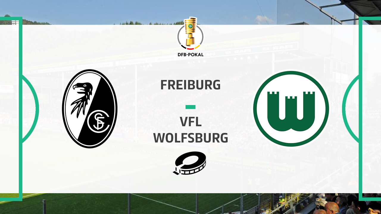 Freiburg vs Wolfsburg poster
