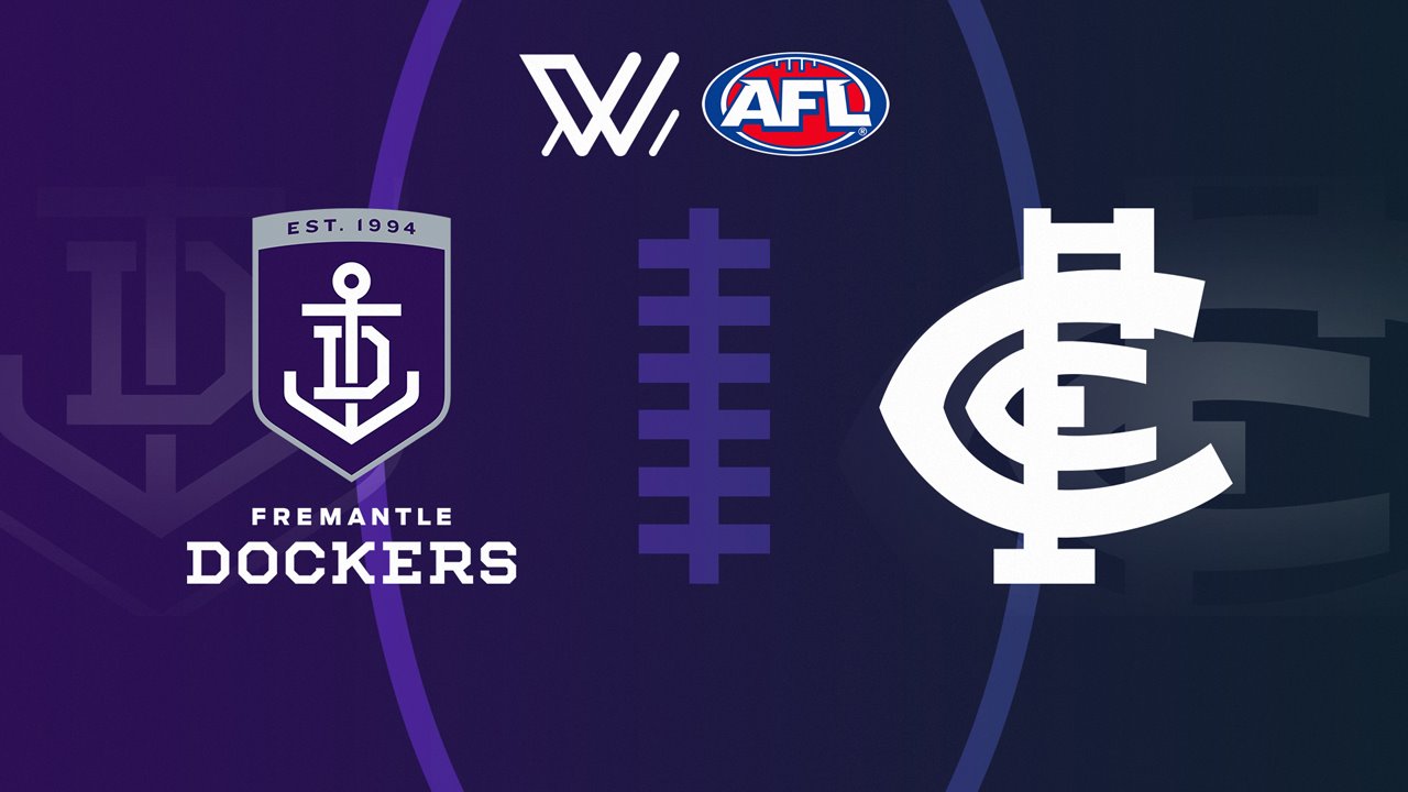 Fremantle Dockers Women vs Carlton Blues Women poster