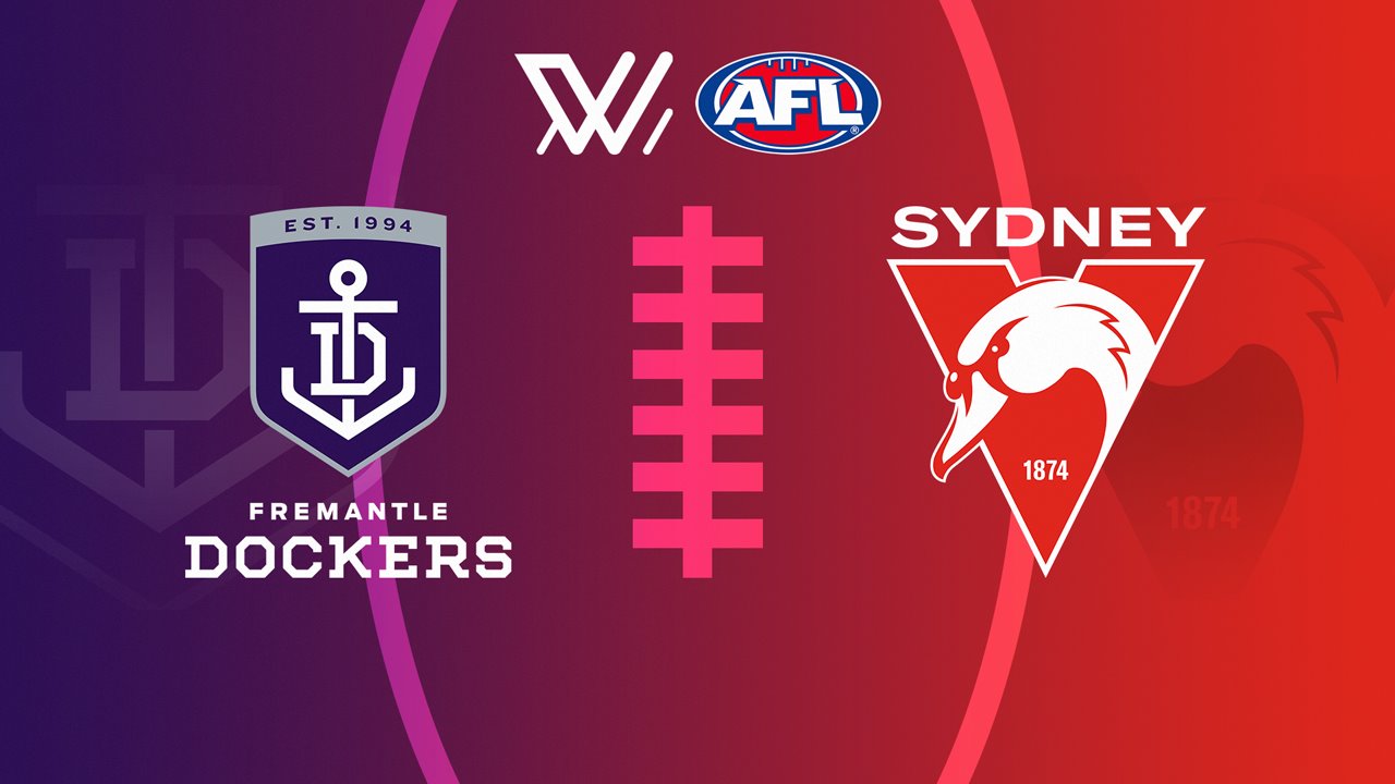 Fremantle Dockers Women vs Sydney Swans Women poster