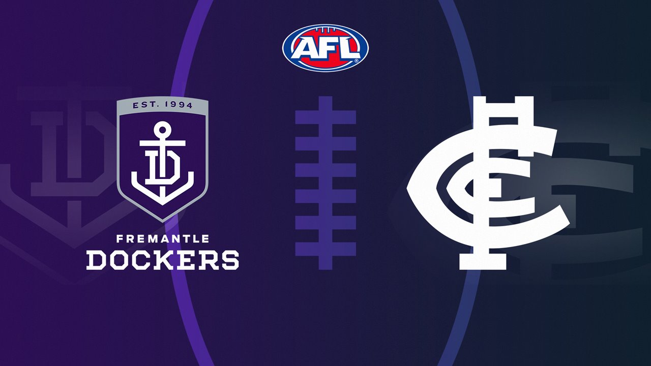Fremantle Football Club vs Carlton Football Club poster