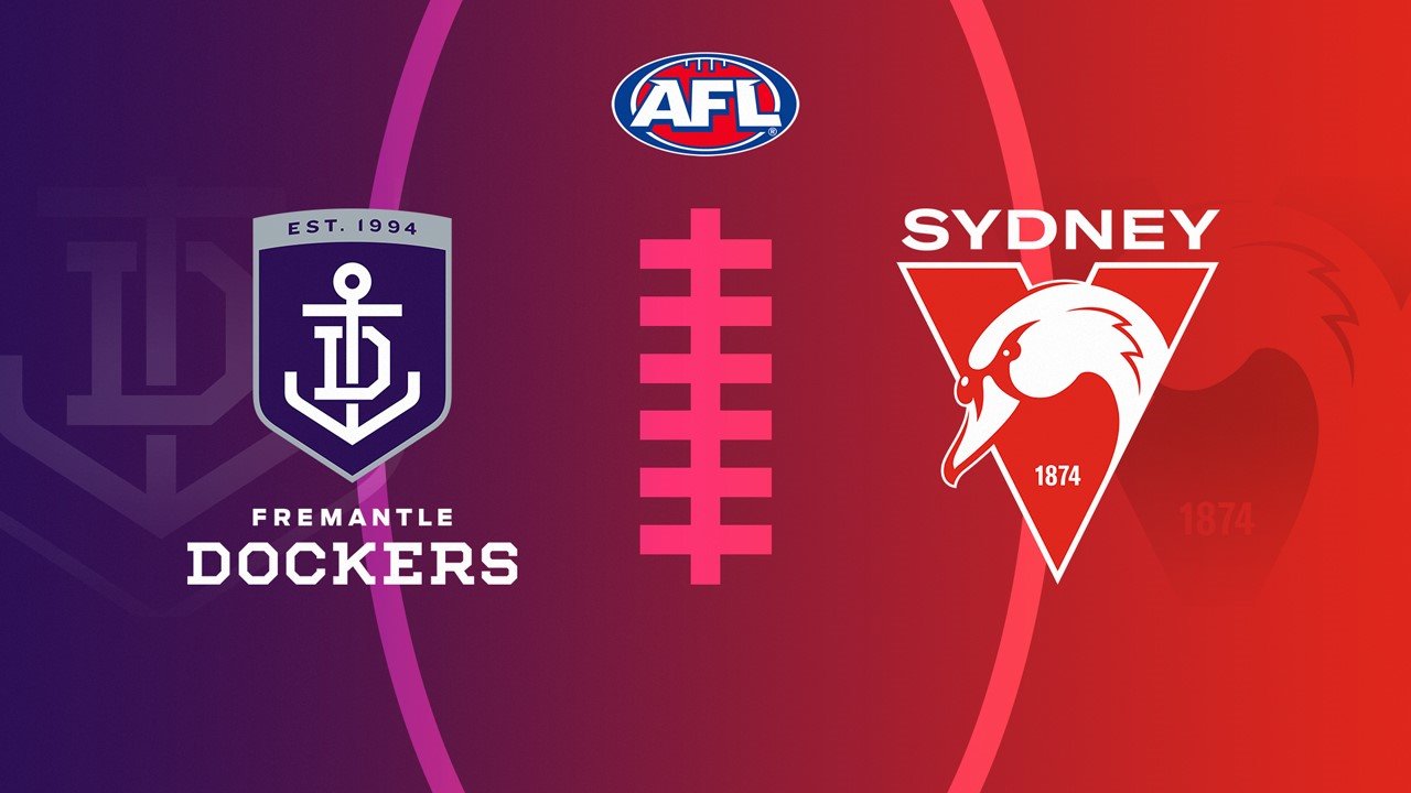 Fremantle Football Club vs Sydney Swans poster