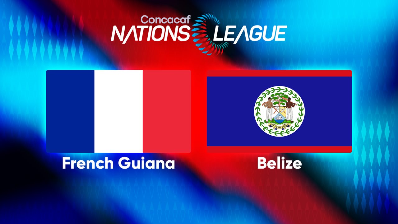 French Guiana vs Belize poster