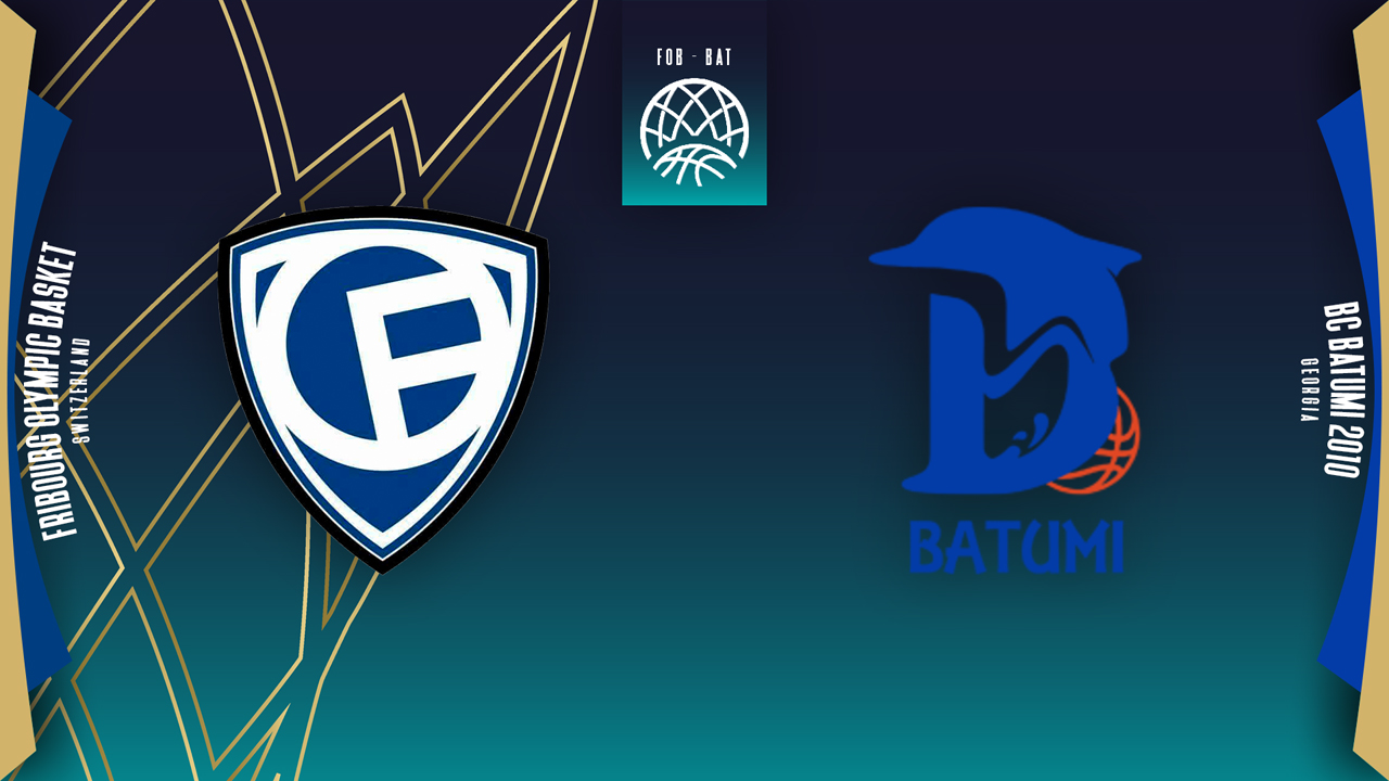 Fribourg Olympic vs BC Batumi poster