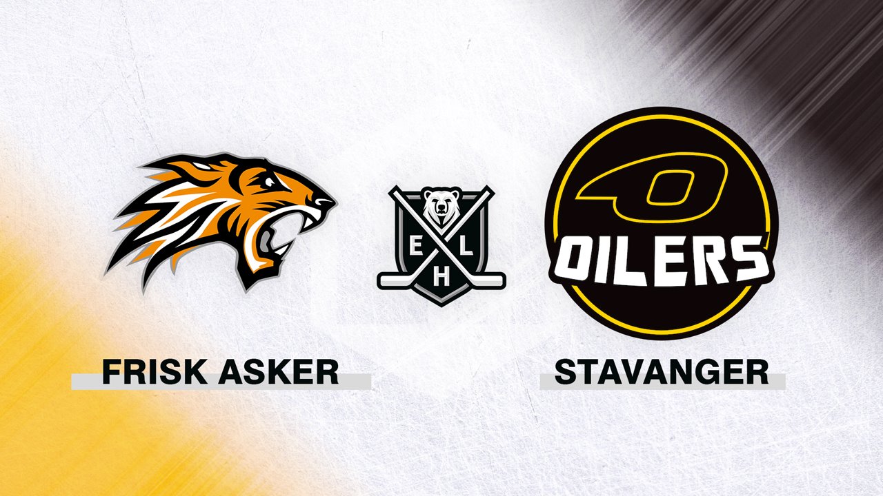 Frisk Asker vs Stavanger Oilers poster