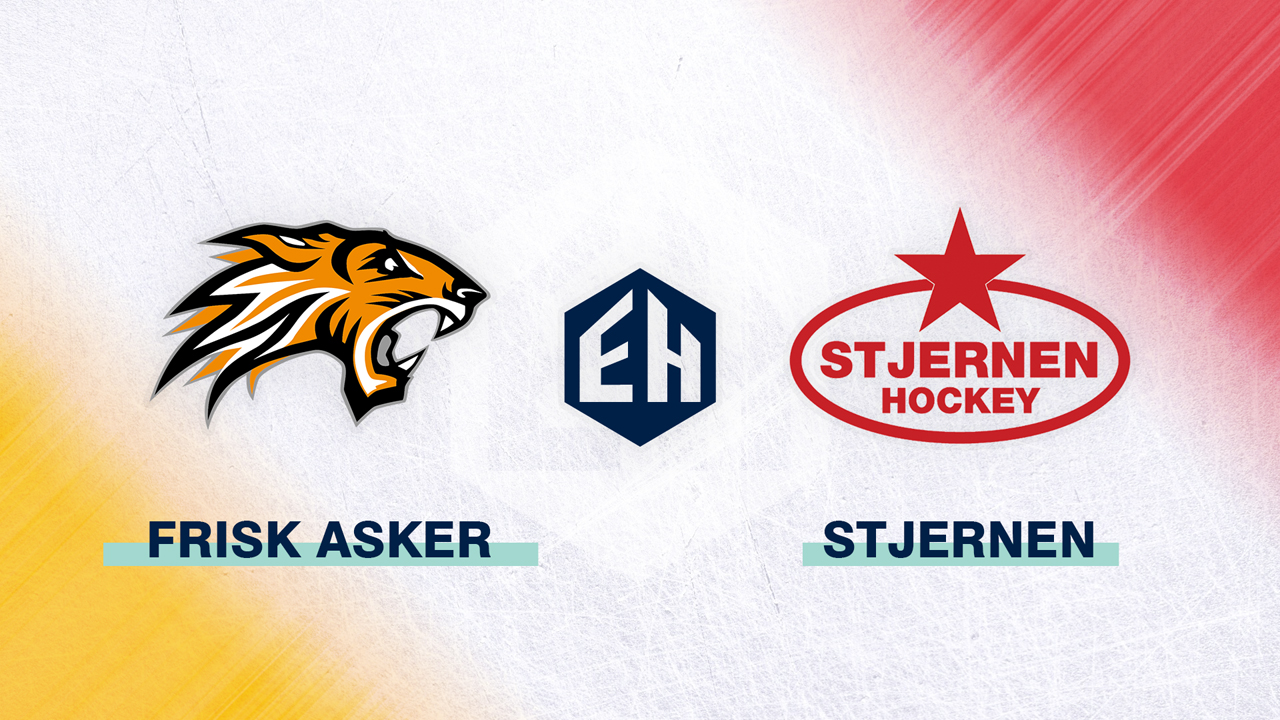 Frisk Asker vs Stjernen poster