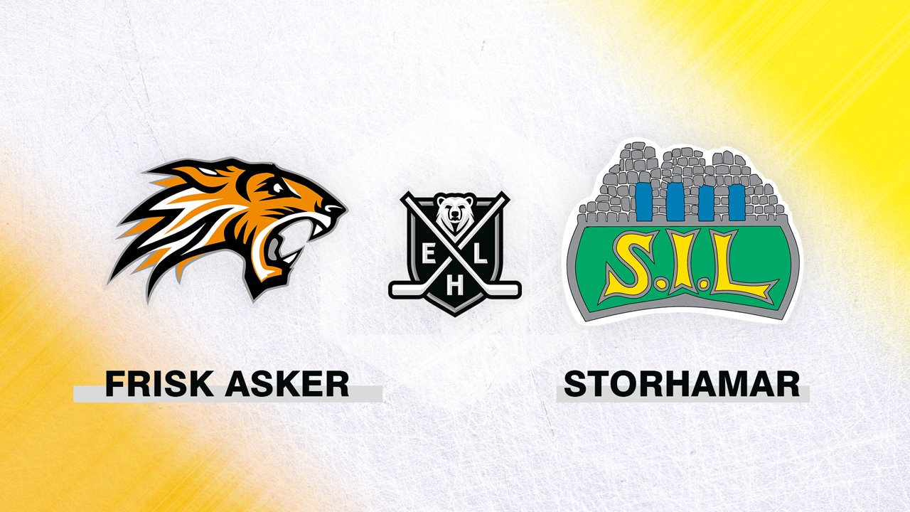 Frisk Asker vs Storhamar poster