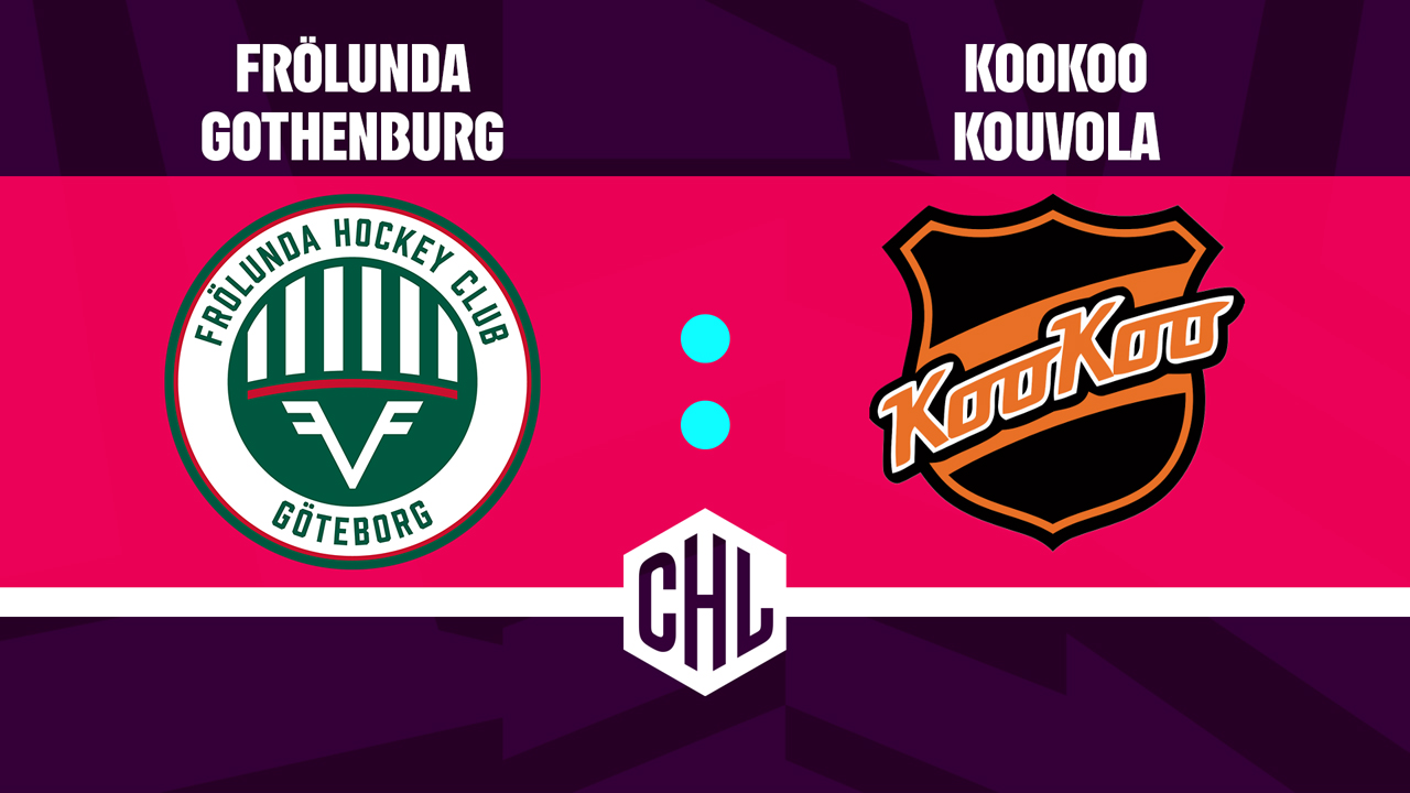 Frölunda HC vs KooKoo poster