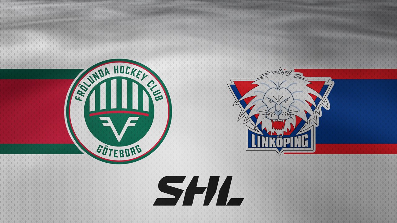 Frölunda HC vs Linköpings HC poster
