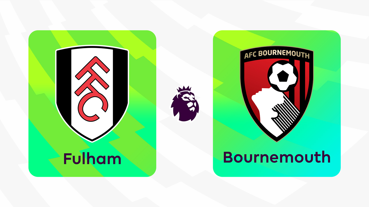 Fulham vs Bournemouth poster