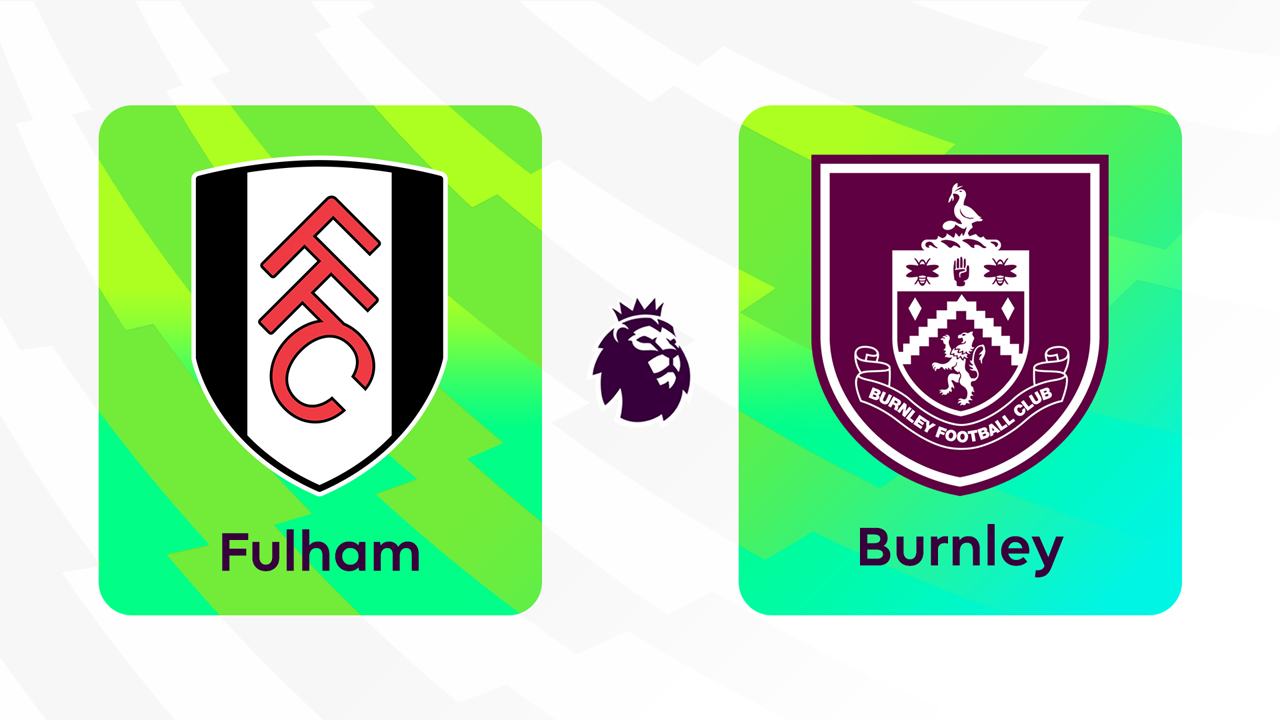 Fulham vs Burnley poster
