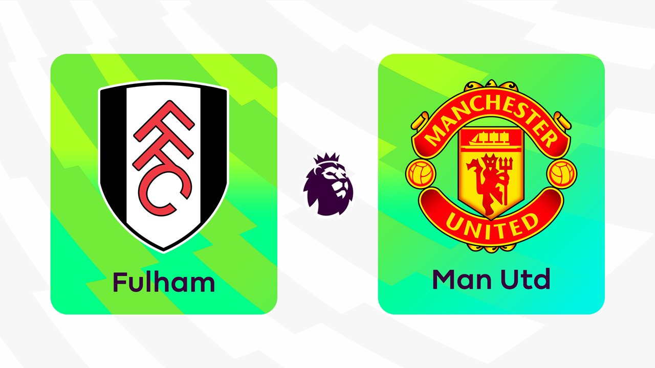 Fulham vs Manchester United poster