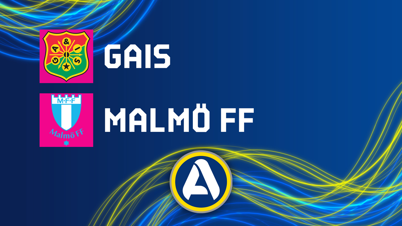 GAIS vs Malmö poster
