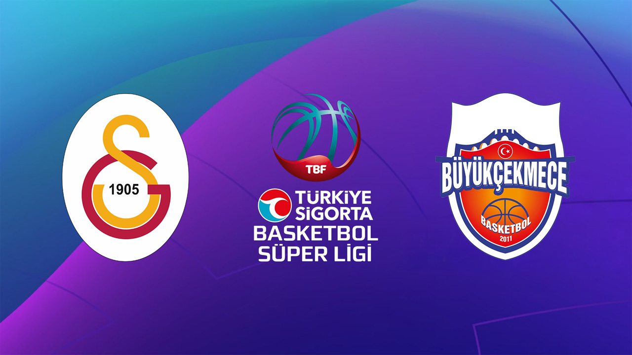 Galatasaray SK vs Büyükçekmece Basketbol poster