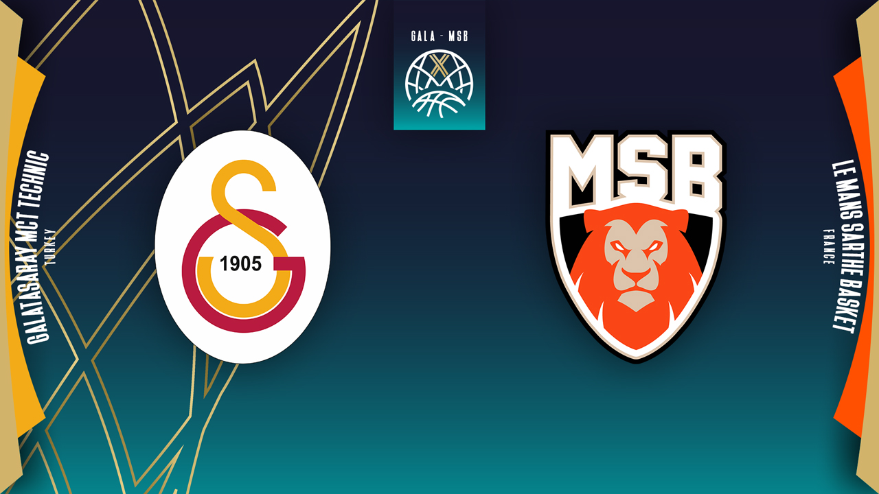 Galatasaray SK vs Le Mans Sarthe Basket poster