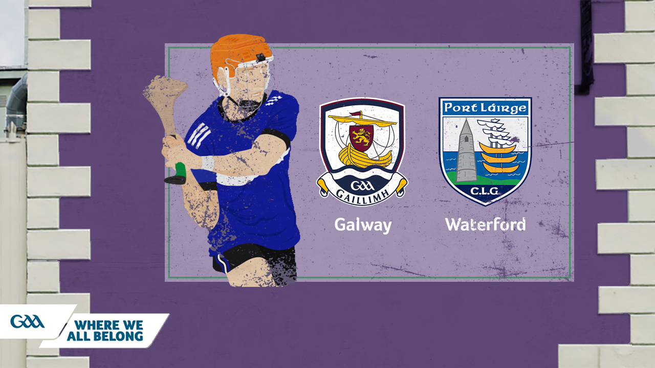 Galway GAA Hurling vs Waterford GAA Hurling poster