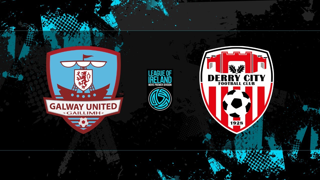Galway United vs Derry City poster
