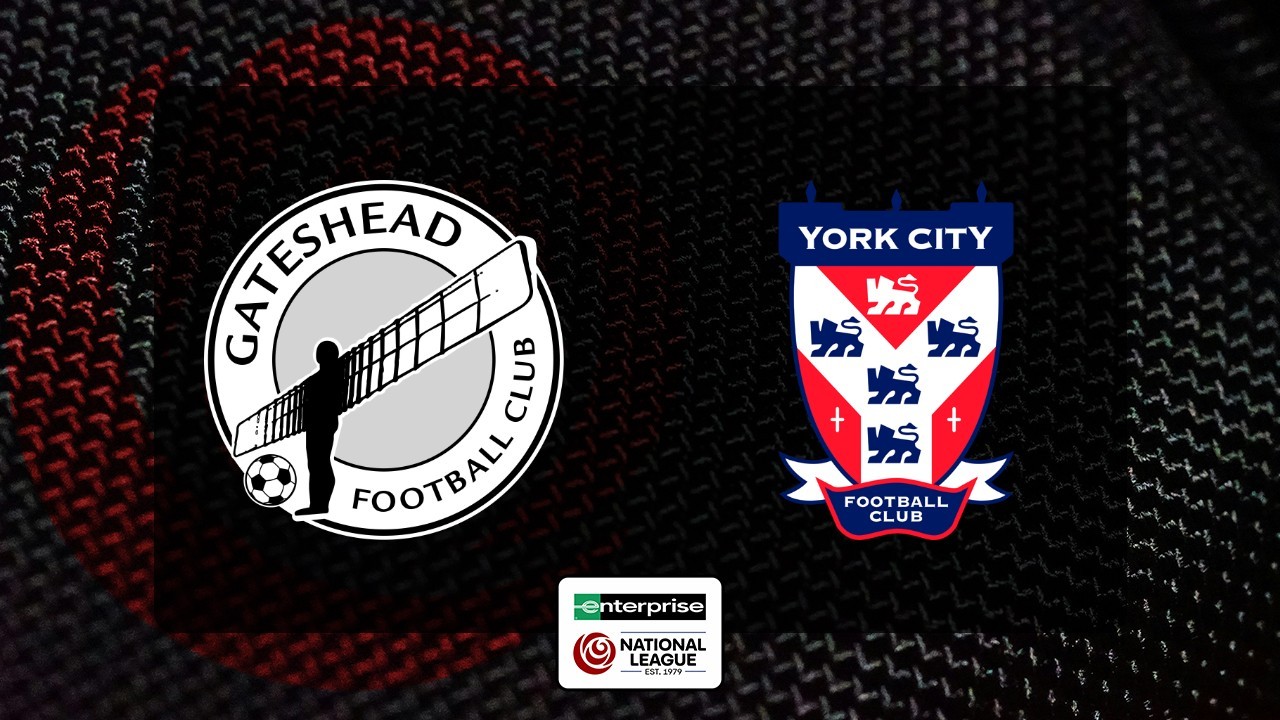 Gateshead vs York City poster