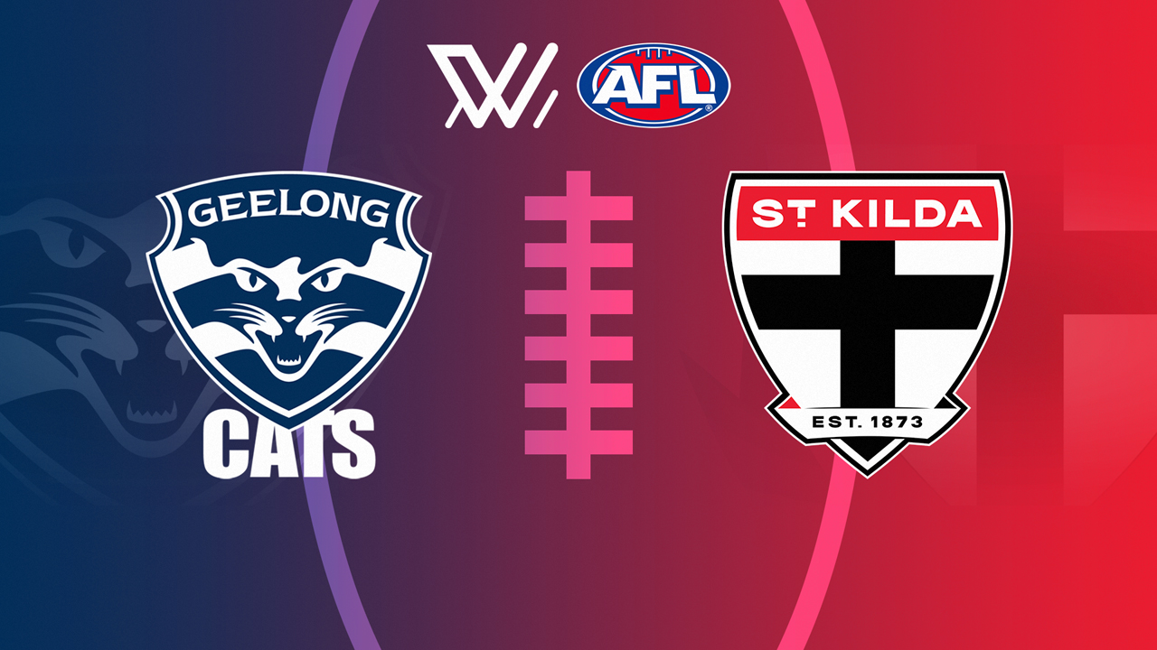 Geelong Cats Women vs St Kilda Saints Women poster