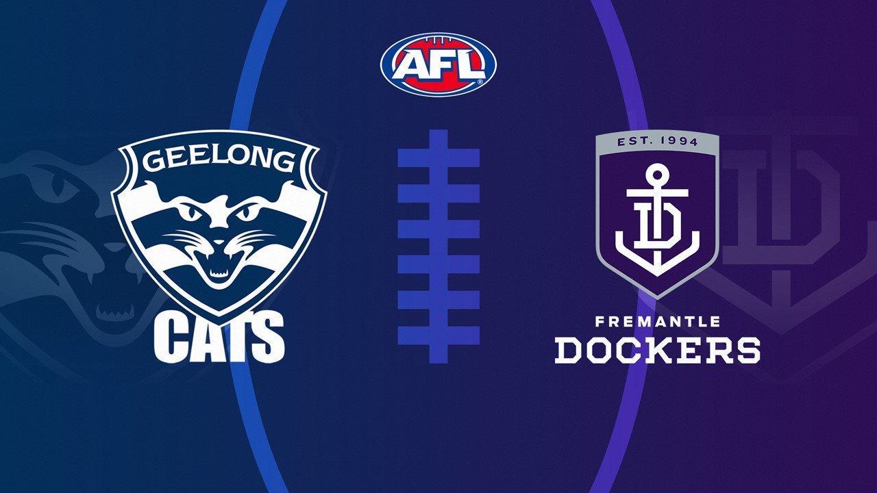 Geelong Football Club vs Fremantle Football Club poster