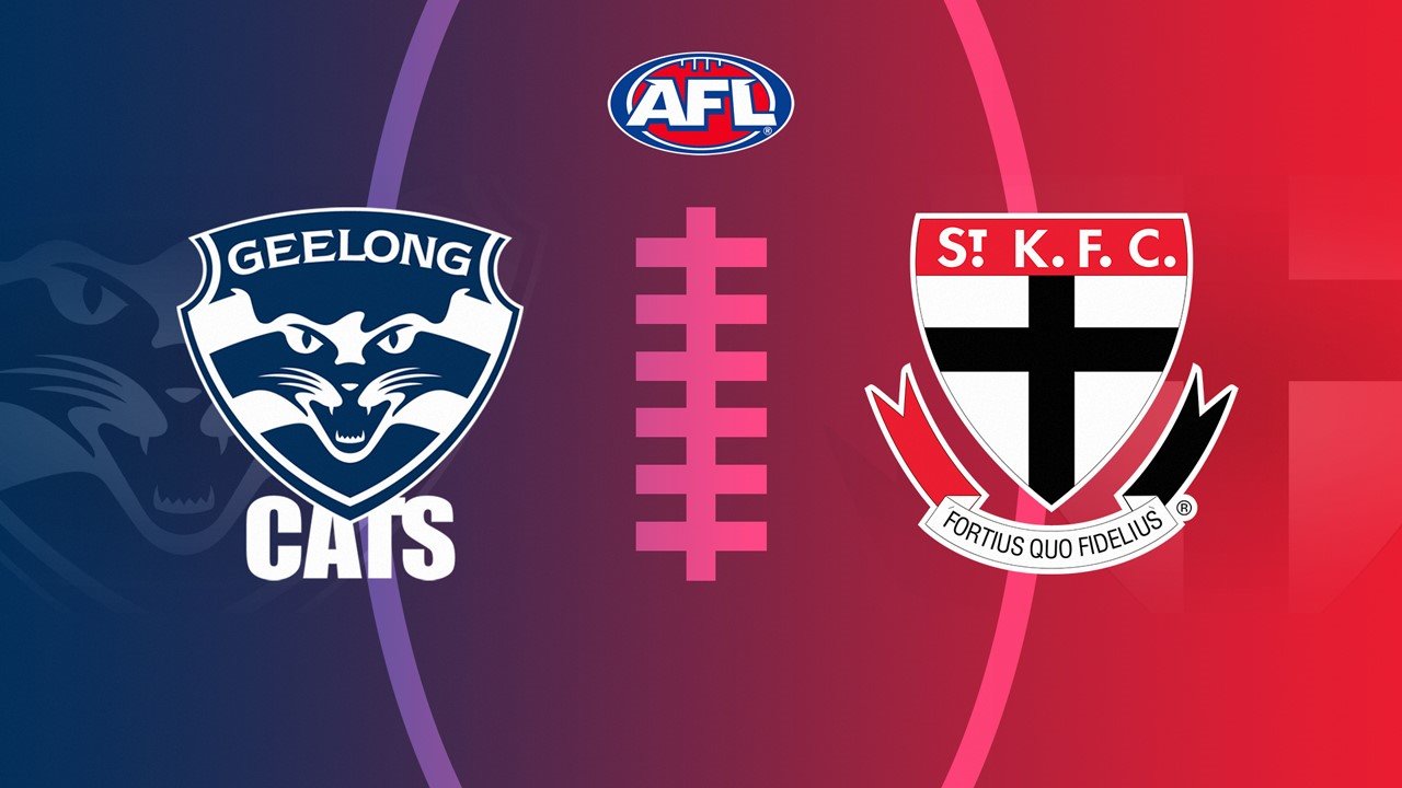 Geelong Football Club vs St Kilda Football Club poster