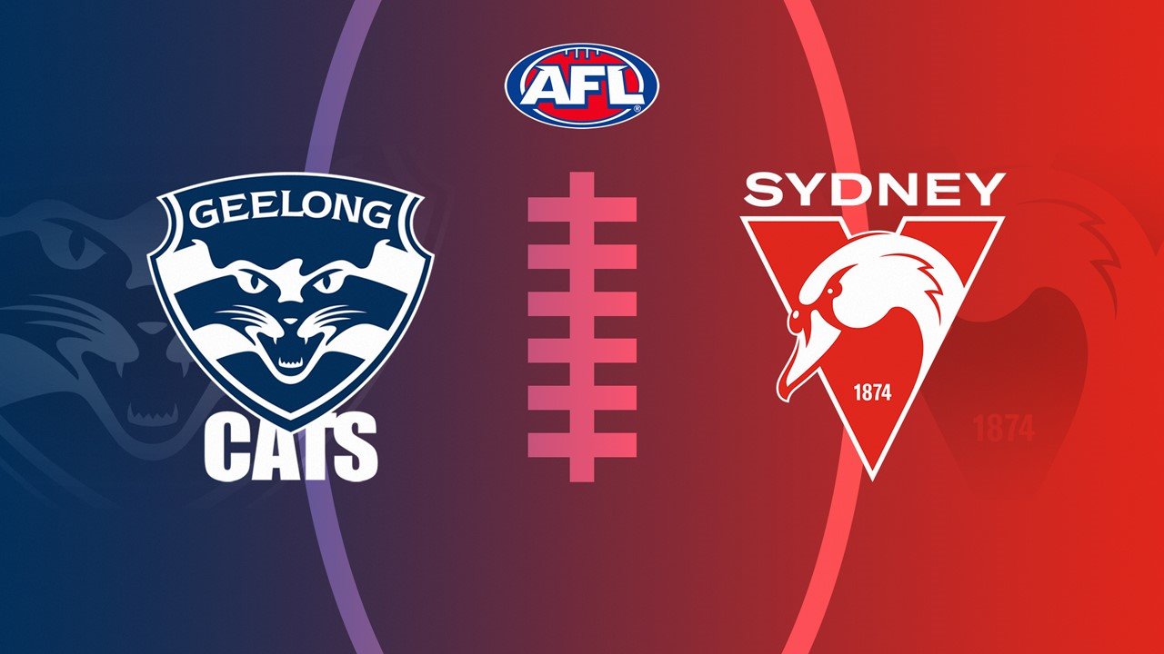 Geelong Football Club vs Sydney Swans poster