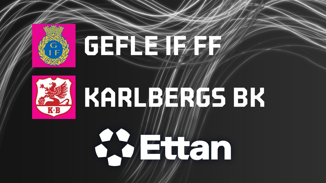Gefle vs Karlberg poster
