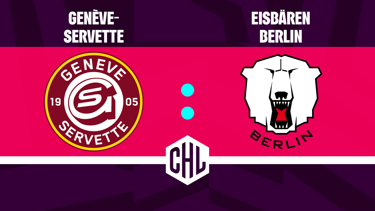 Genève-Servette HC vs Eisbären Berlin poster