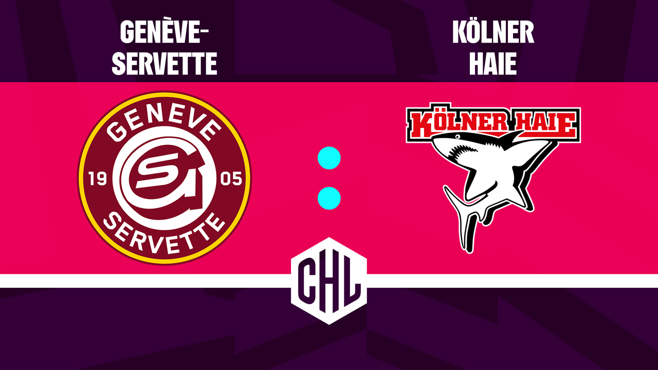 Genève-Servette HC vs Kölner Haie poster