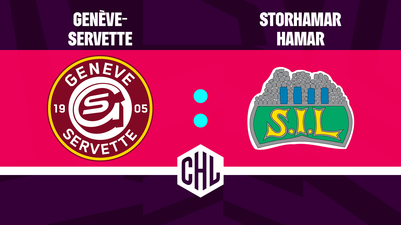 Genève-Servette HC vs Storhamar poster