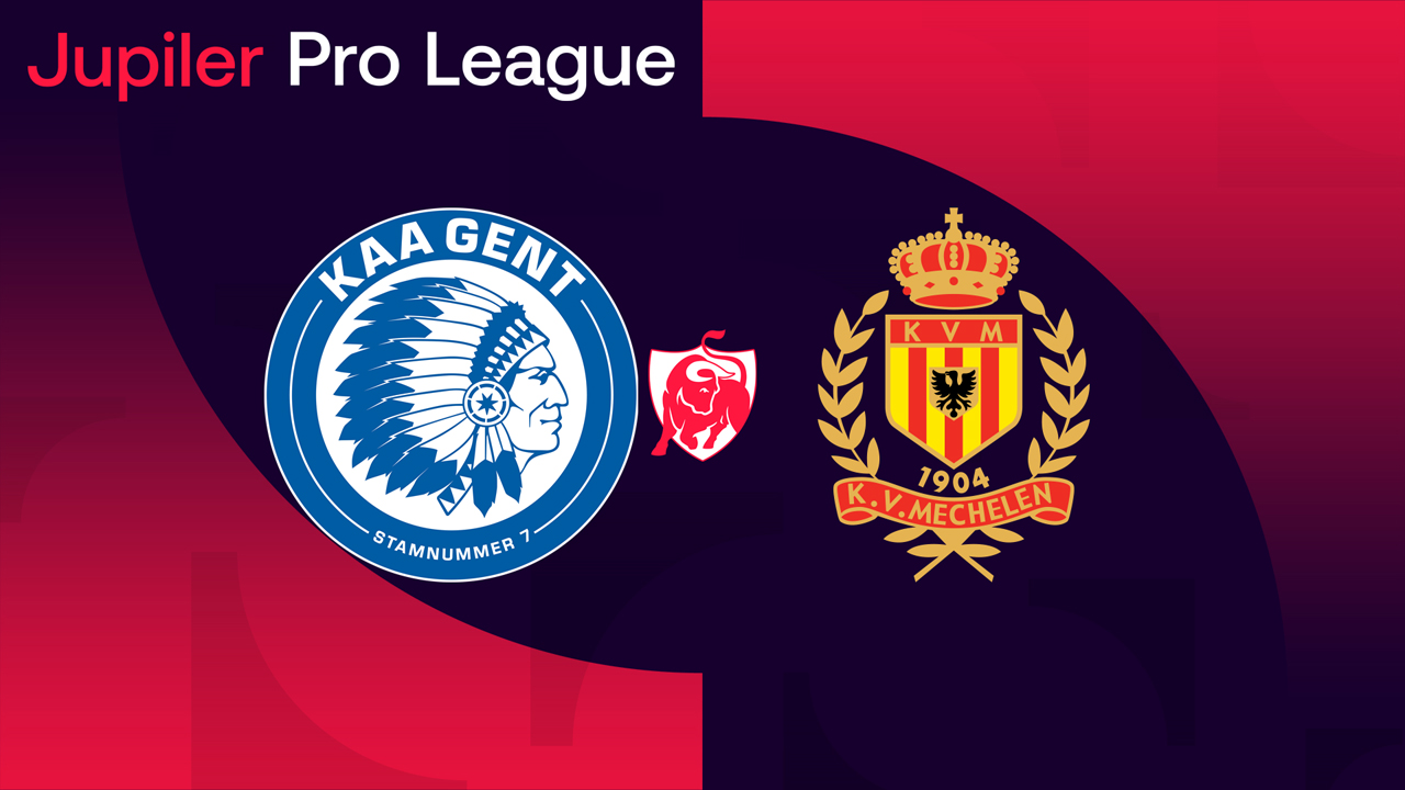 Gent vs Mechelen poster