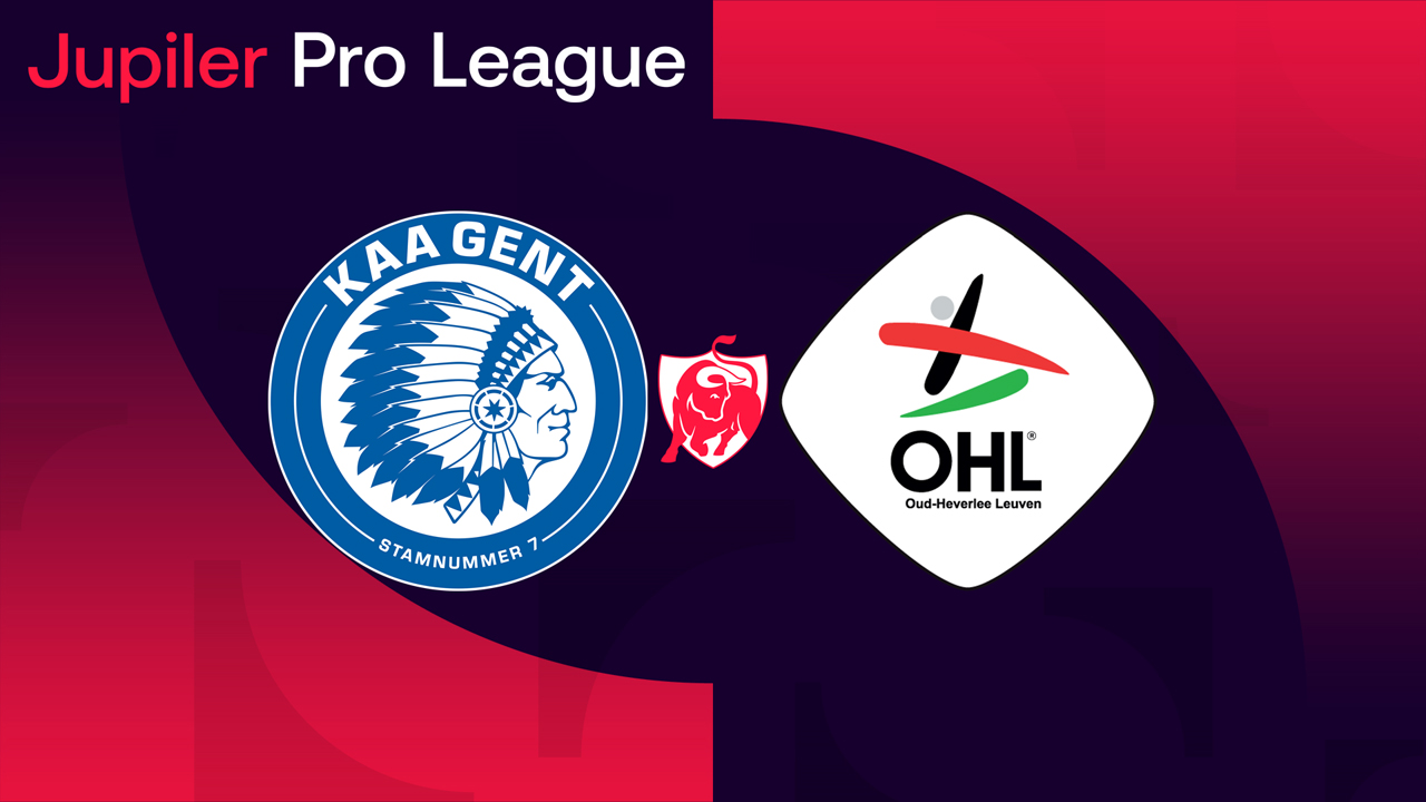 Gent vs Oud-Heverlee Leuven poster