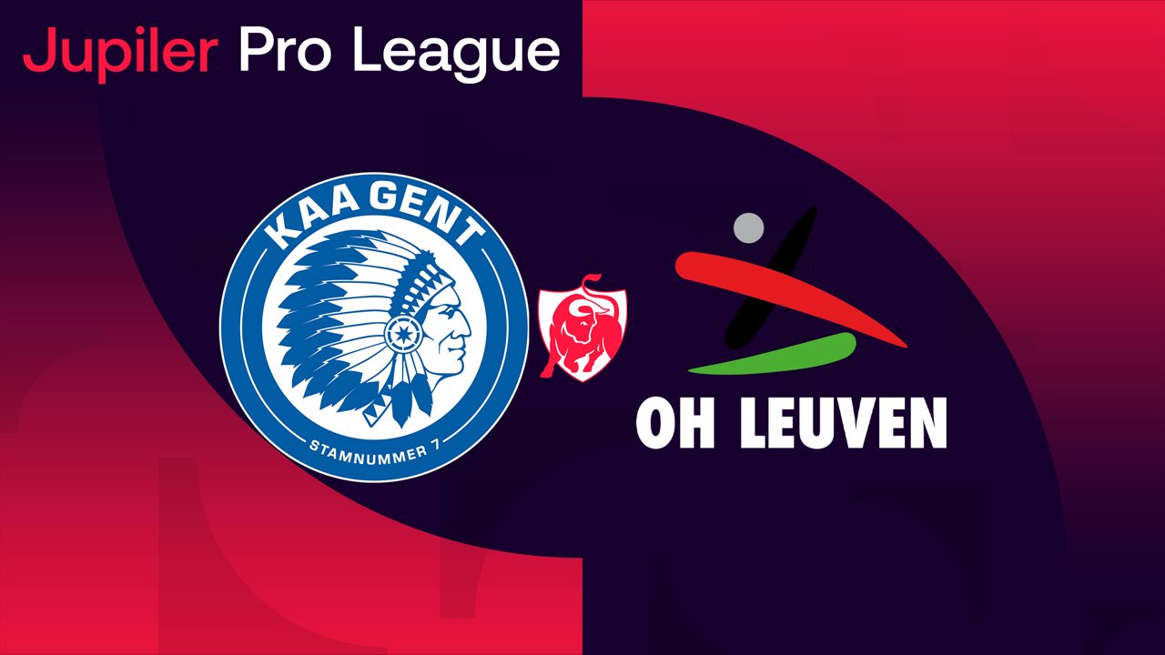 Gent vs Oud-Heverlee Leuven poster