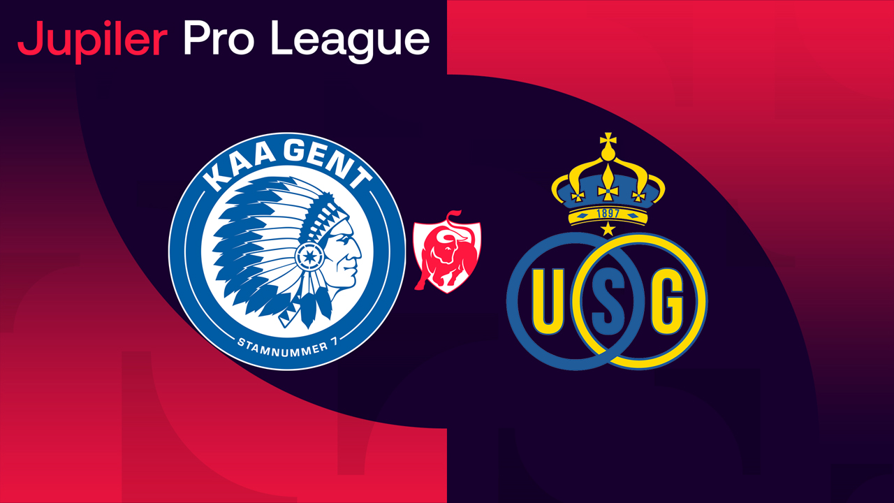 Gent vs Union Saint-Gilloise poster