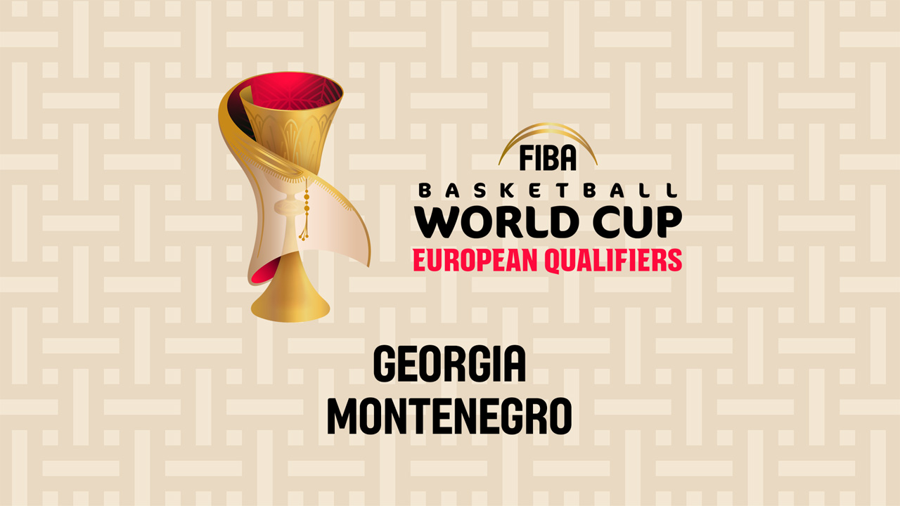 Georgia vs Montenegro Basketball poster