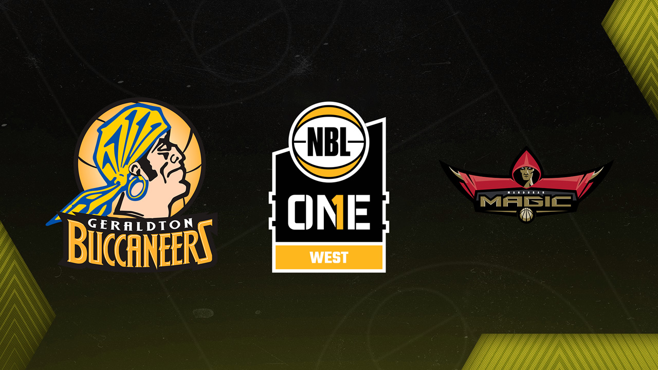 Geraldton Buccaneers vs Mandurah Magic poster