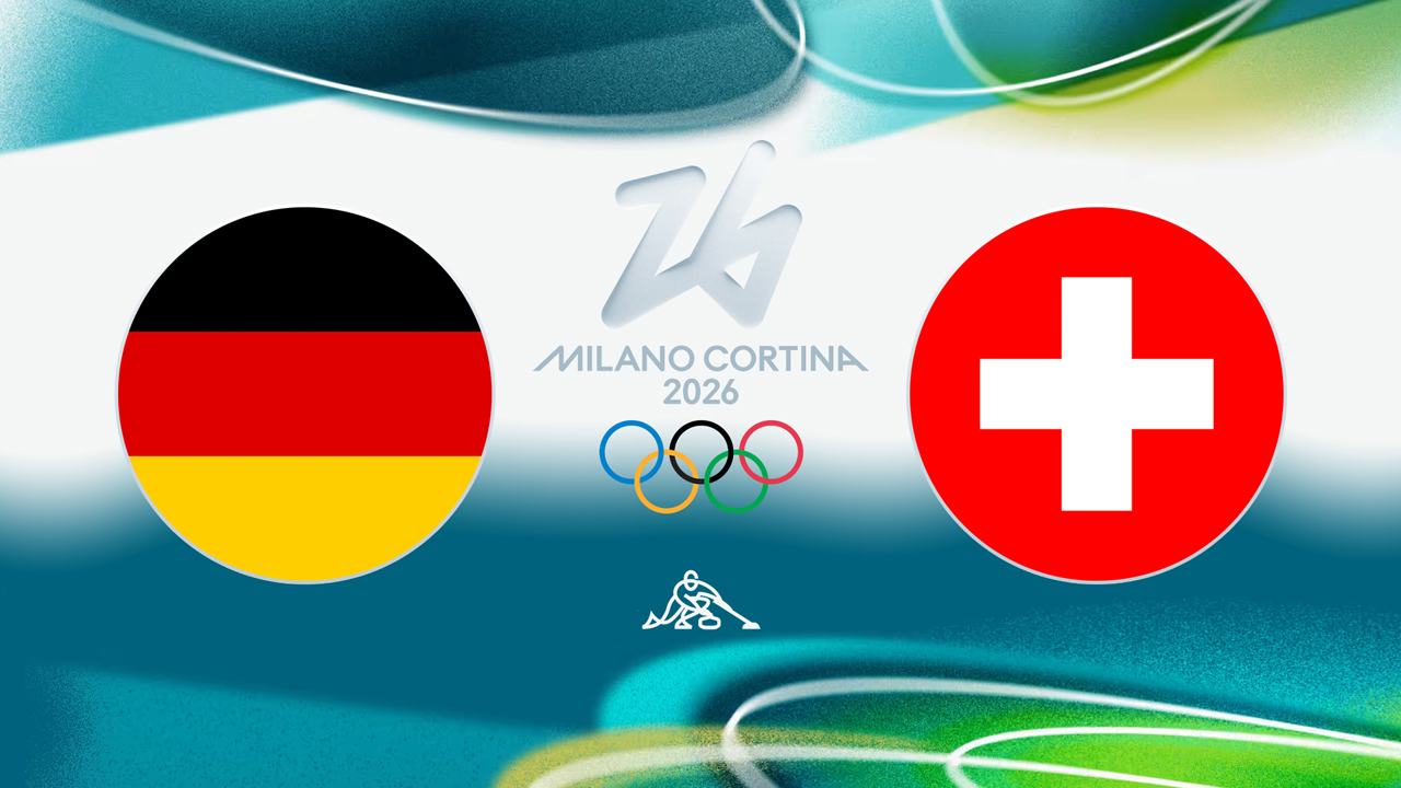 Germany Curling vs Switzerland Curling poster