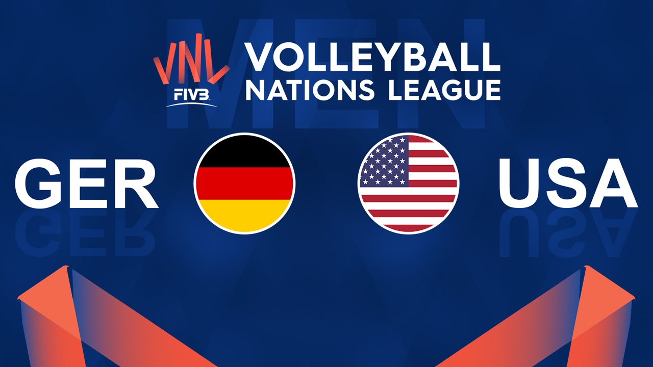 Germany Volleyball vs USA Volleyball poster