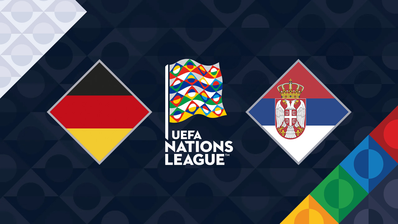 Germany vs Serbia poster