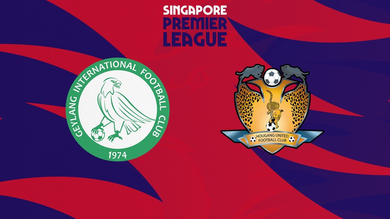 Geylang International vs Hougang United poster