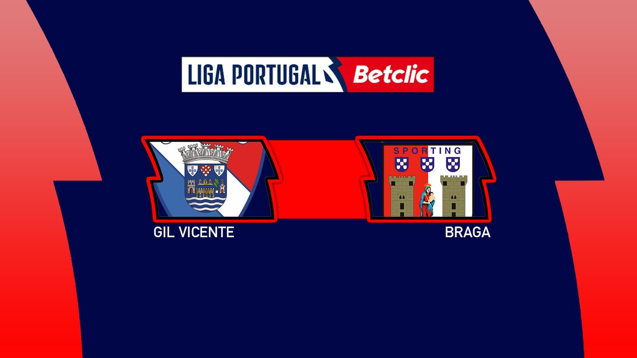Gil Vicente vs Braga poster