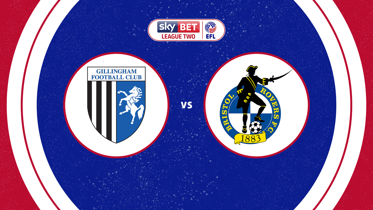 Gillingham vs Bristol Rovers poster