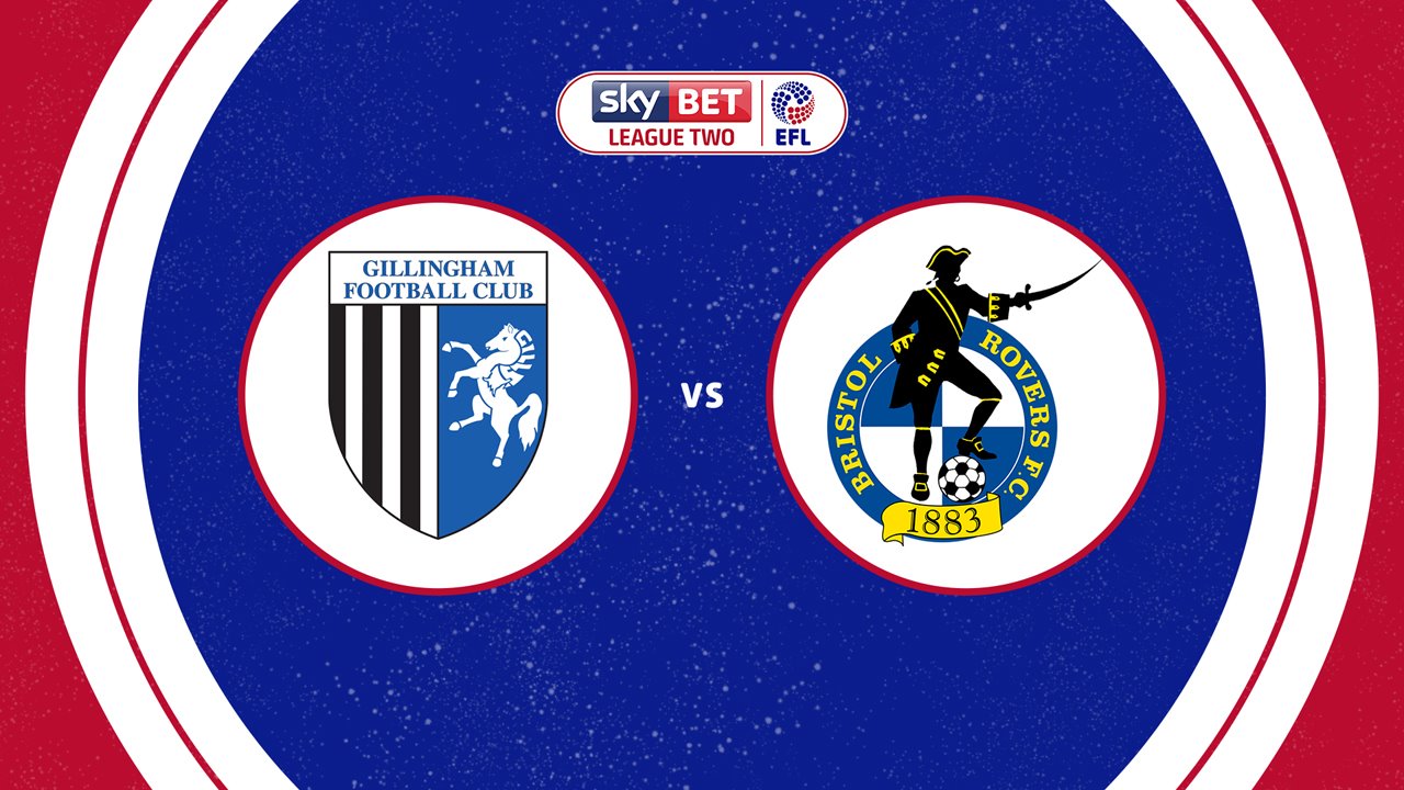 Gillingham vs Bristol Rovers poster