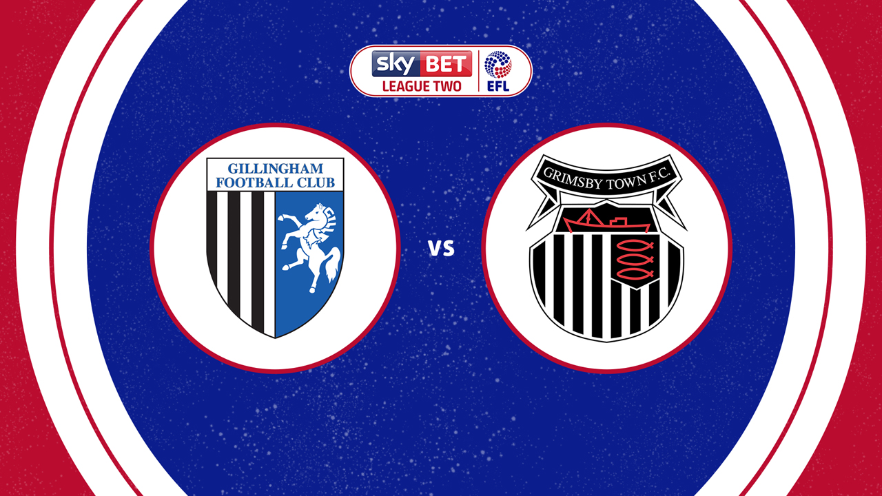 Gillingham vs Grimsby Town poster