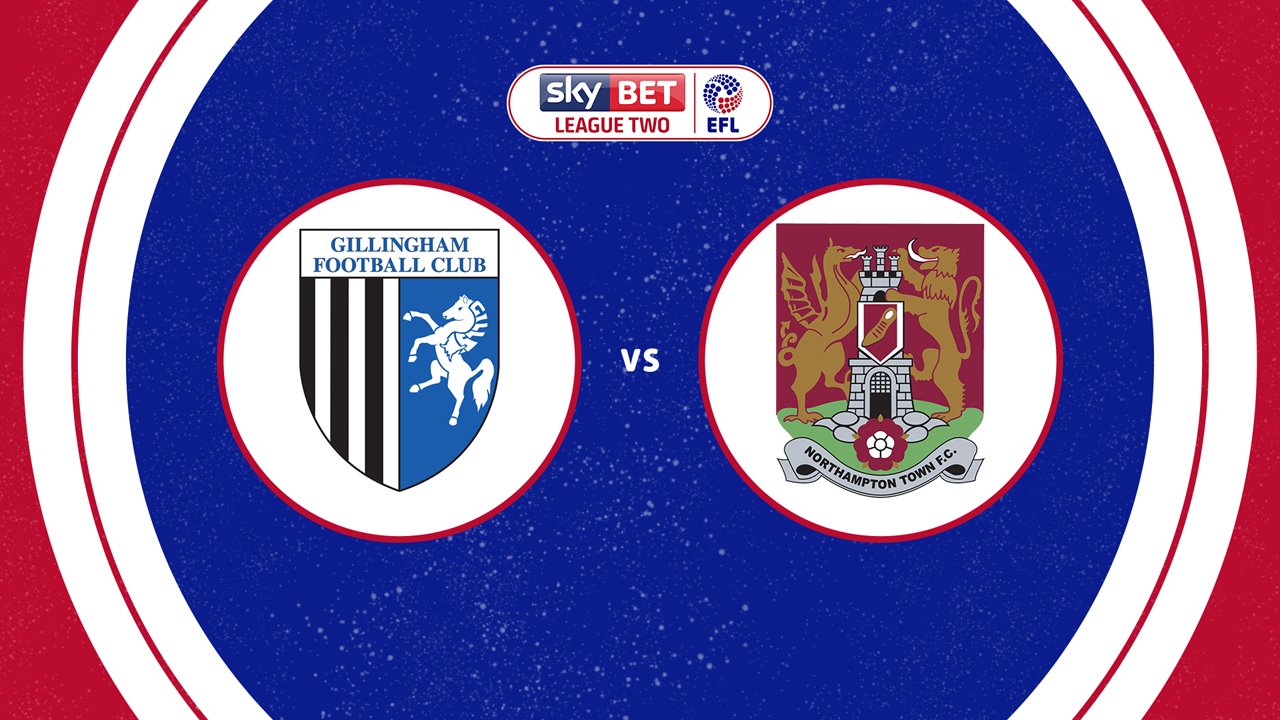 Gillingham vs Northampton Town poster