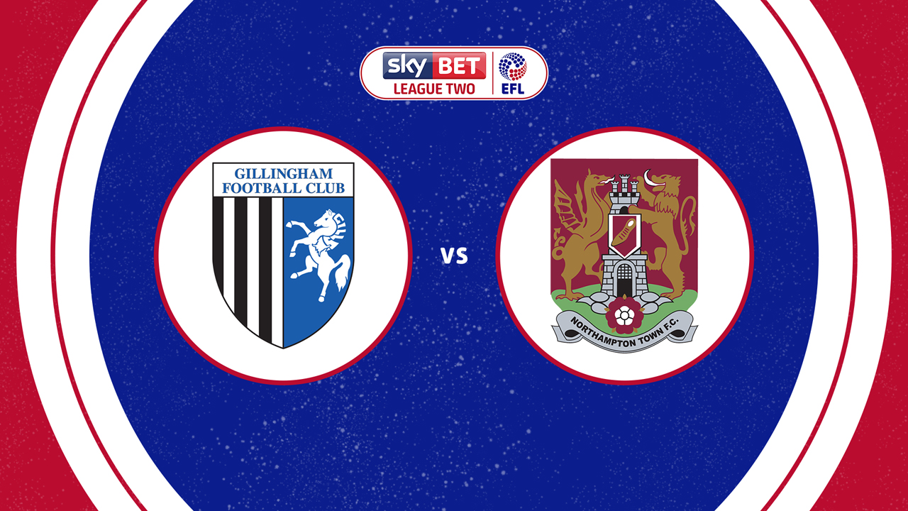 Gillingham vs Northampton Town poster