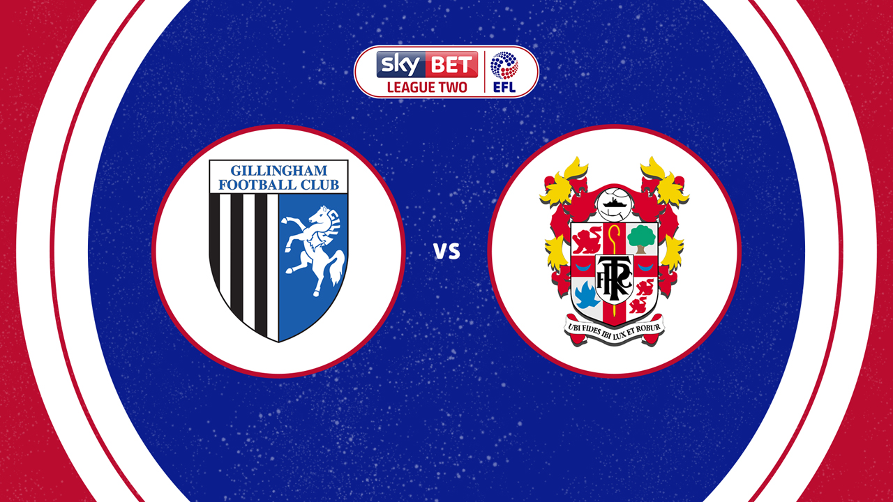 Gillingham vs Tranmere Rovers poster