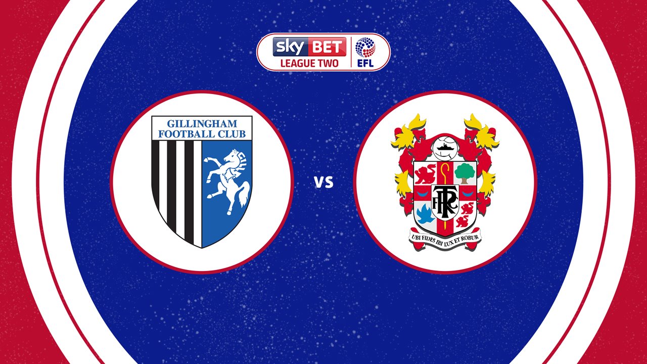 Gillingham vs Tranmere Rovers poster