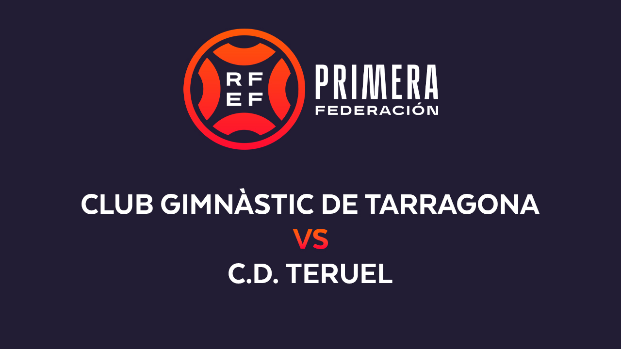 Gimnàstic vs Teruel poster