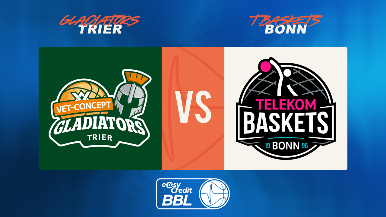 Gladiators Trier vs Bonn poster