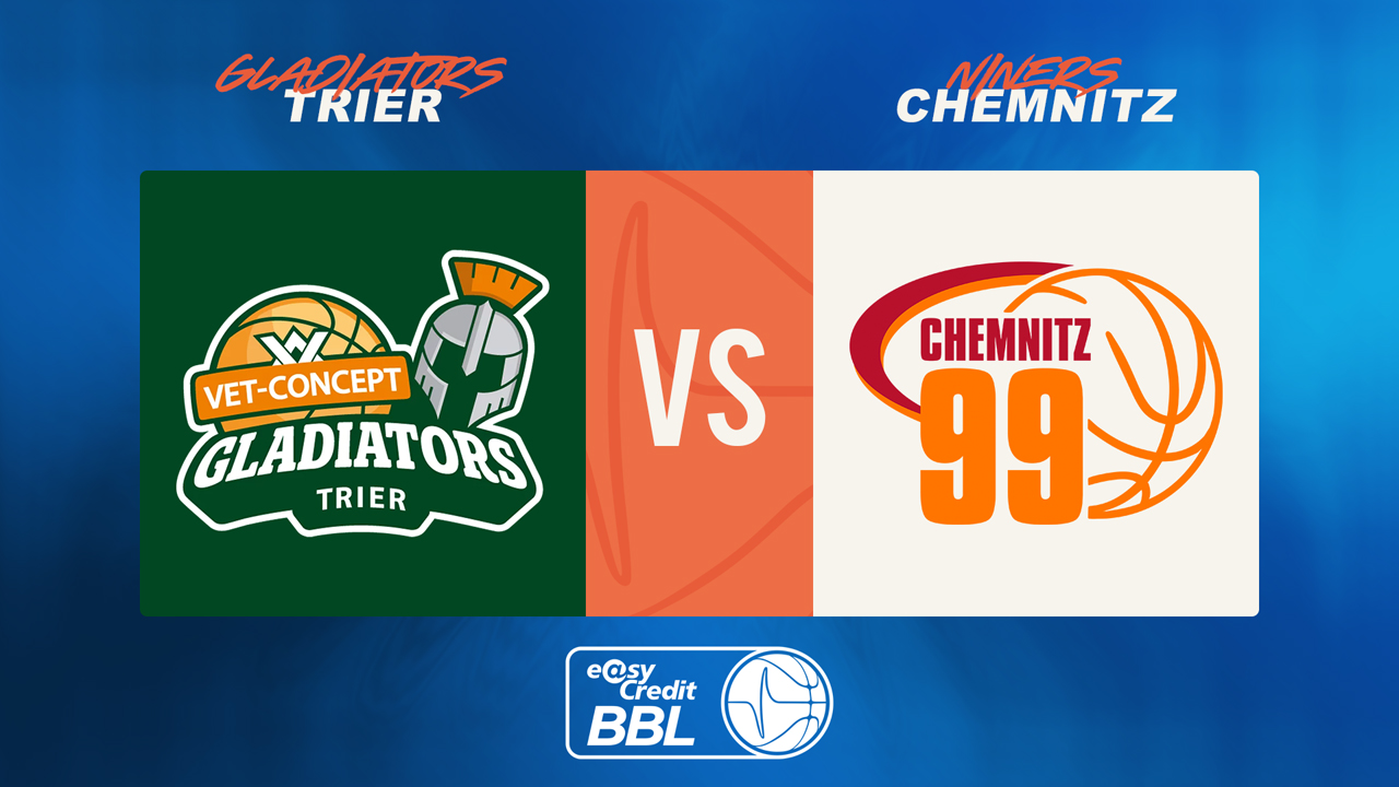 Gladiators Trier vs Niners Chemnitz poster